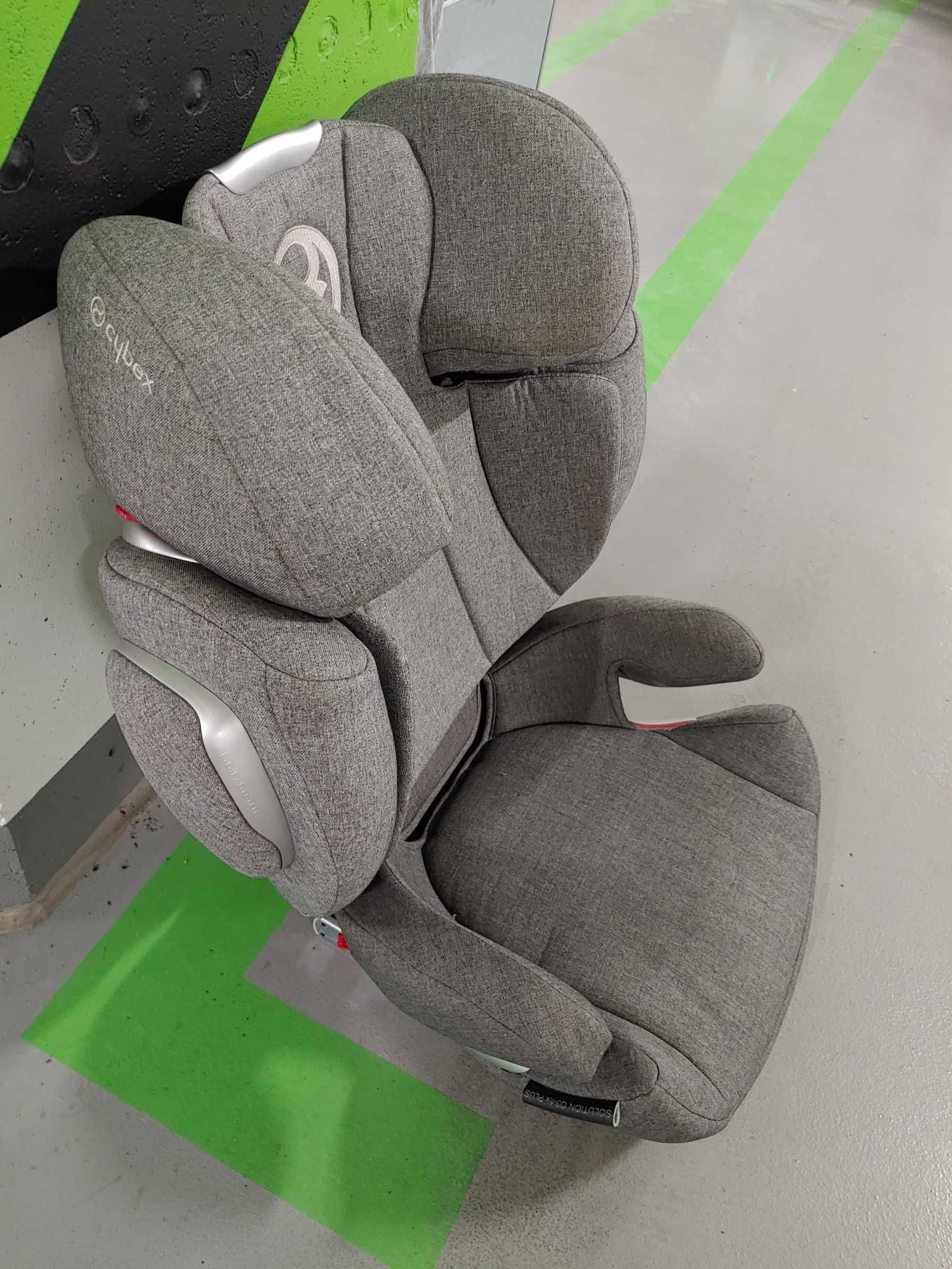 Fotelik Cybex Solution Q3-Fix Plus ISOFIX | Manhattan Grey | 15–36 kg