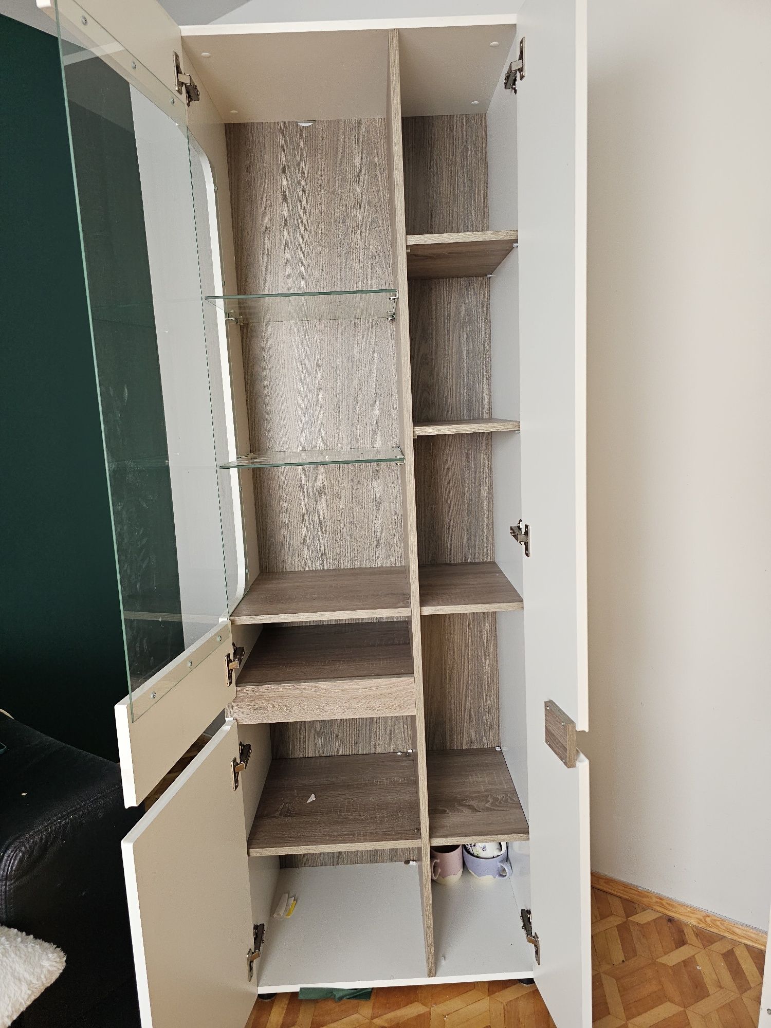 Meble do salonu, młodziezowe białe