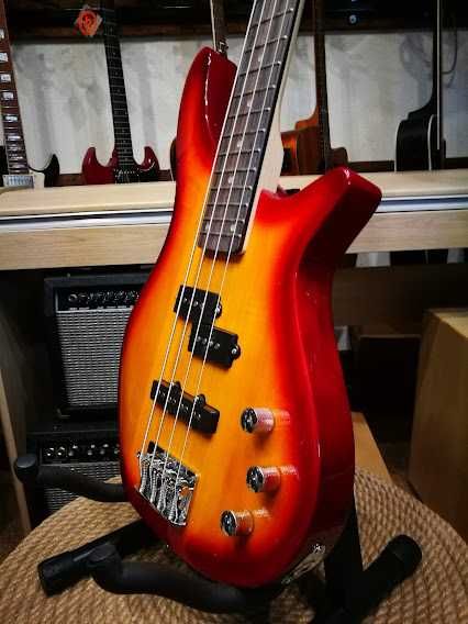 Memphis bass MB100 Vintage + sunburst gitara basowa