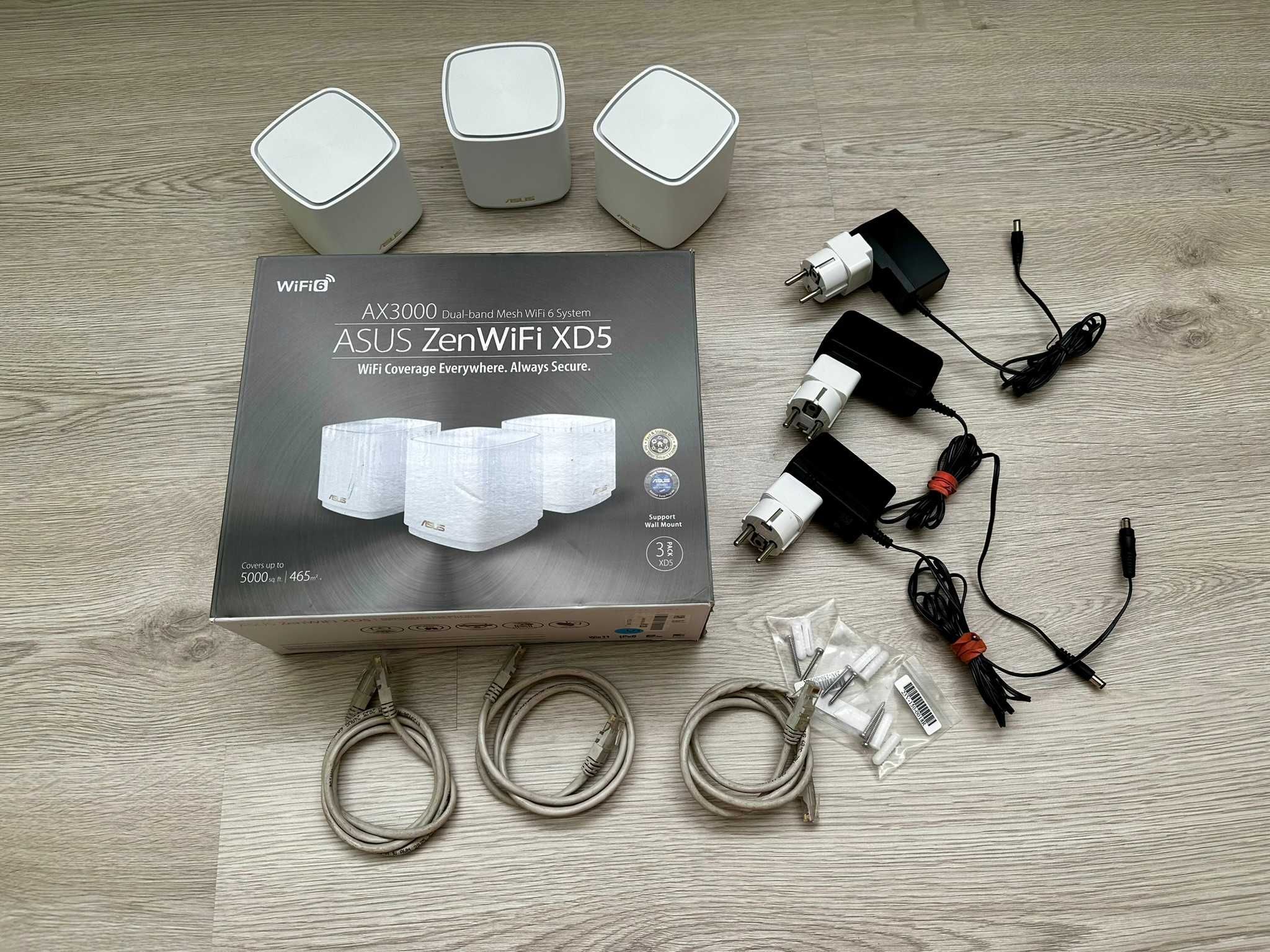 ASUS ZenWiFi XD5 (3) – Mesh-система AX3000 до 550 м² USA Original!