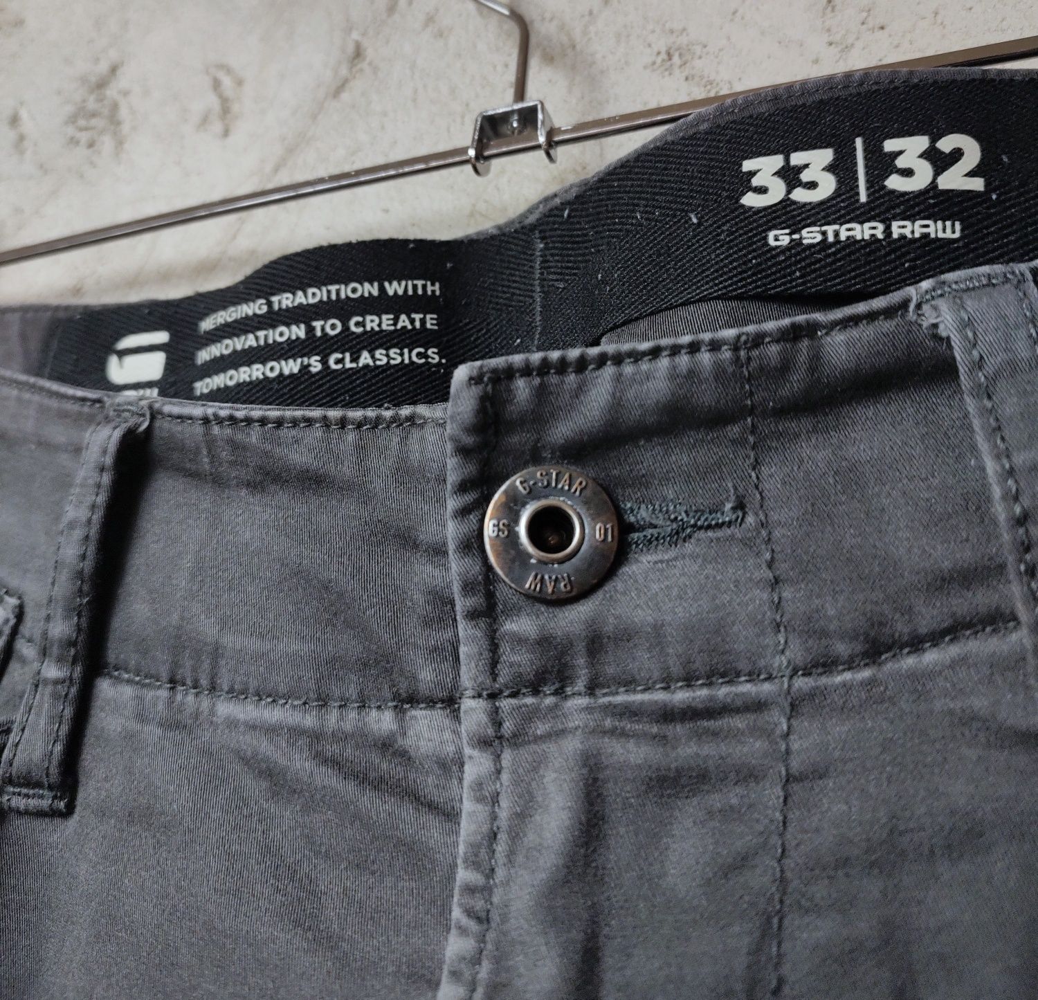 G-STAR RAW__spodnie / bojówki (33/32 - L) cargo pants Rovic Zip 3D