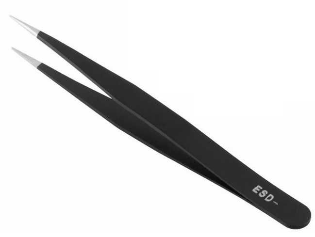 pęseta pinseta penseta ESD do rzęs ozdób prosta
