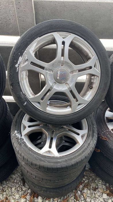 Komplet alufelg Seat R17