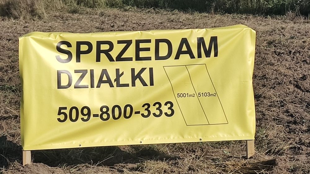 Sprzedam Dwie Działki