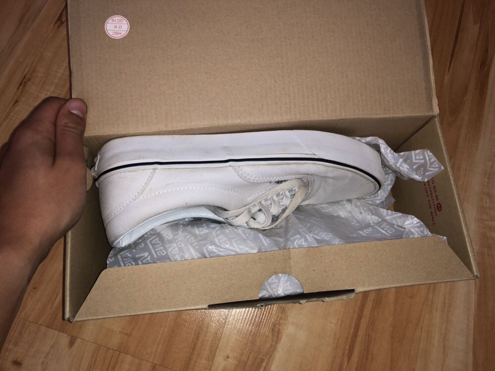 Vans Era white białe (40,5 / 26 cm) SALE!!