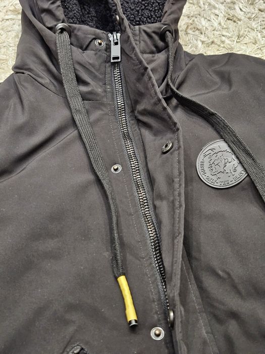 Парка куртка Diesel чорна