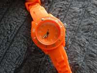 Zegarek Pomarańczowy Dziewczęcy Silikonowy Sportowy