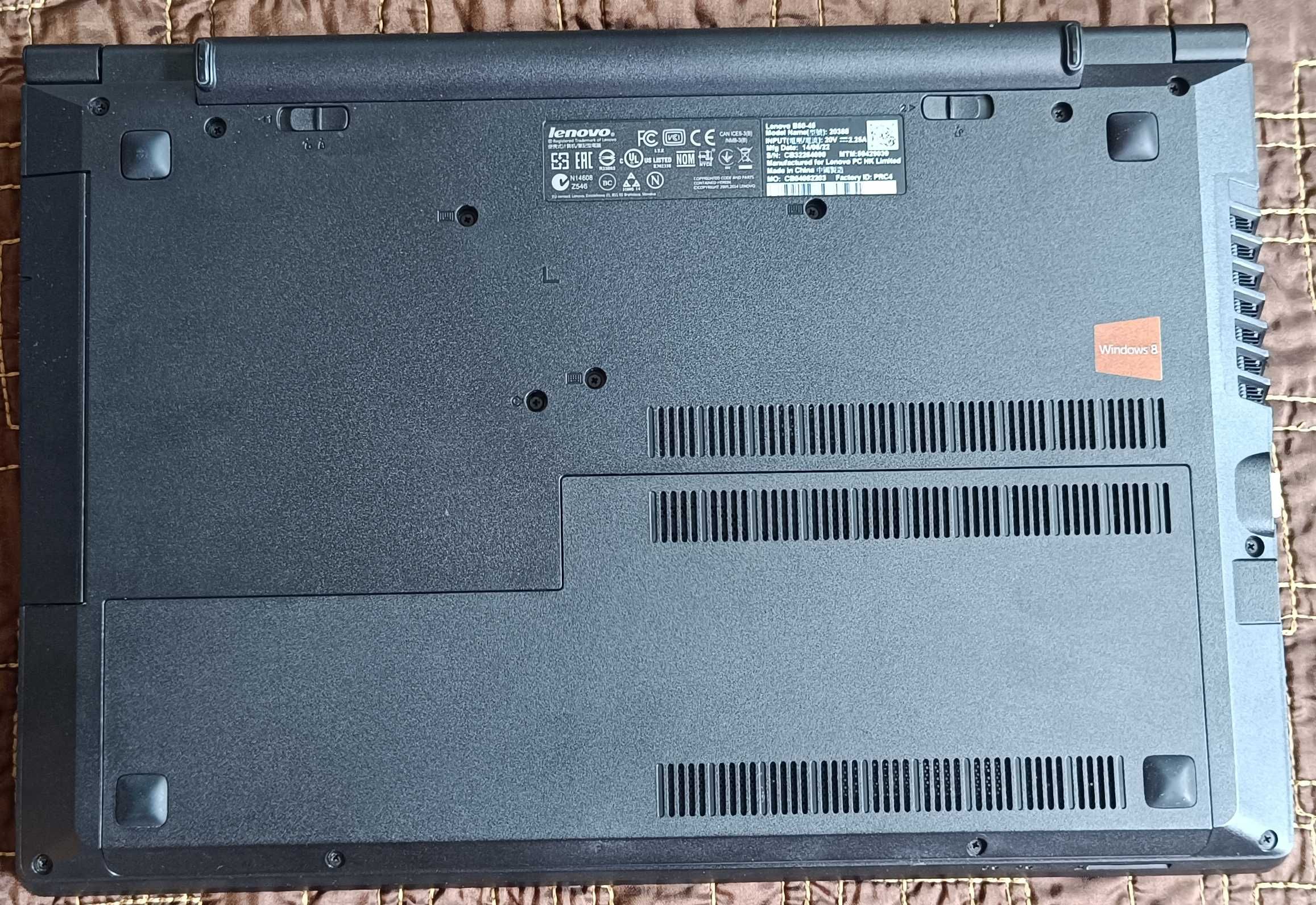 Laptop Lenovo B50-45 - HDD 500G - 3,5GB RAM