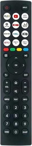 Pilot Zamiennik Do HISENSE Vidaa Lcd Led EN2J36H 50E77HQ 55U8HQ 65U7HQ