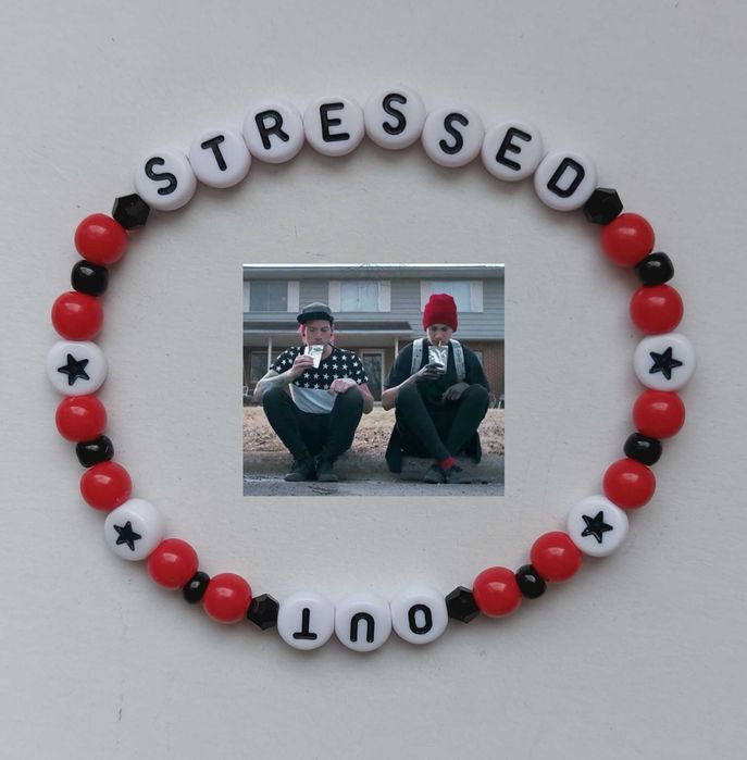 Bransoletka "Stressed out" Twenty One Pilots