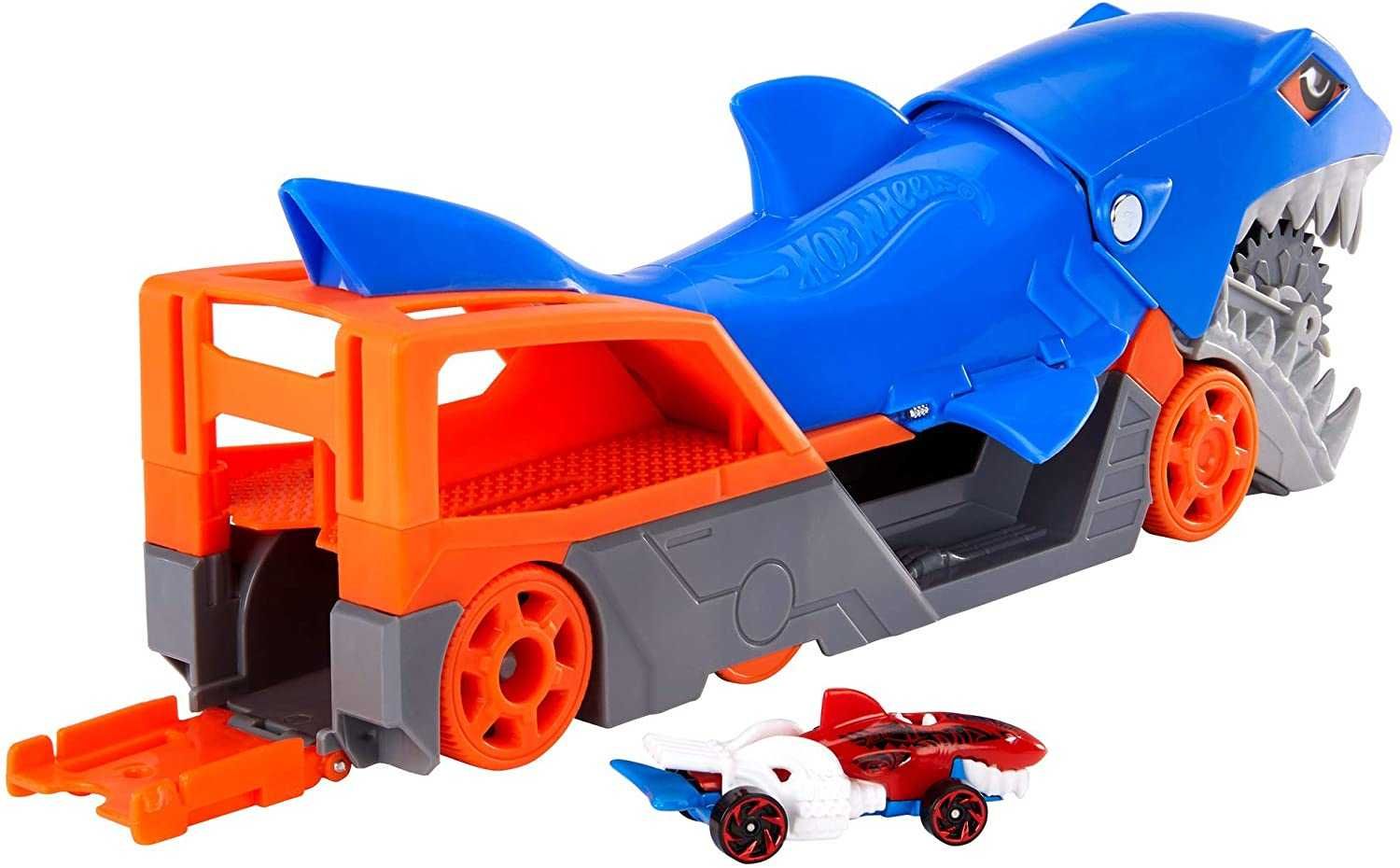 ОРИГИНАЛ! Хот Вилс Акула Транспортер Автовоз Hot Wheels Shark