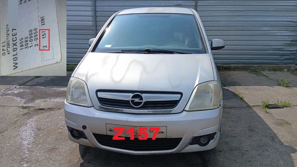 Tylko Części Opel Meriva A I FL 1.6 16V 105KM 77kW Z16XEP 05r-09r Lakier Z157