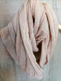Gola tricotada Rosa