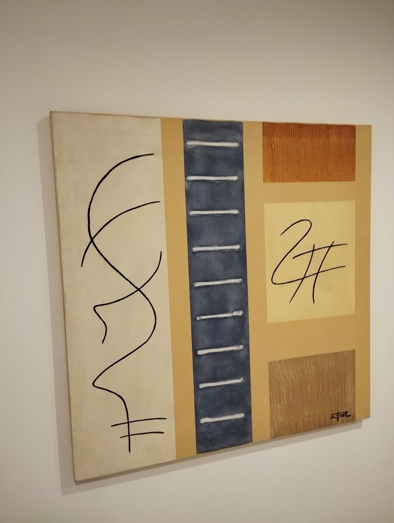 Quadro em tela pintura a óleo