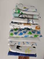 10 pieluch flanelowych tetrowych