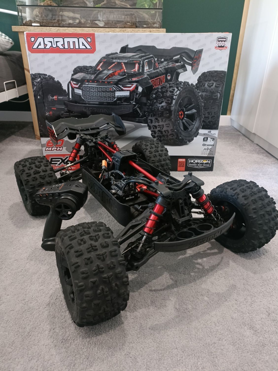 Arrma Kraton 1:5 BLX EXB 4x4 Brushless Monster Truck RTR V2