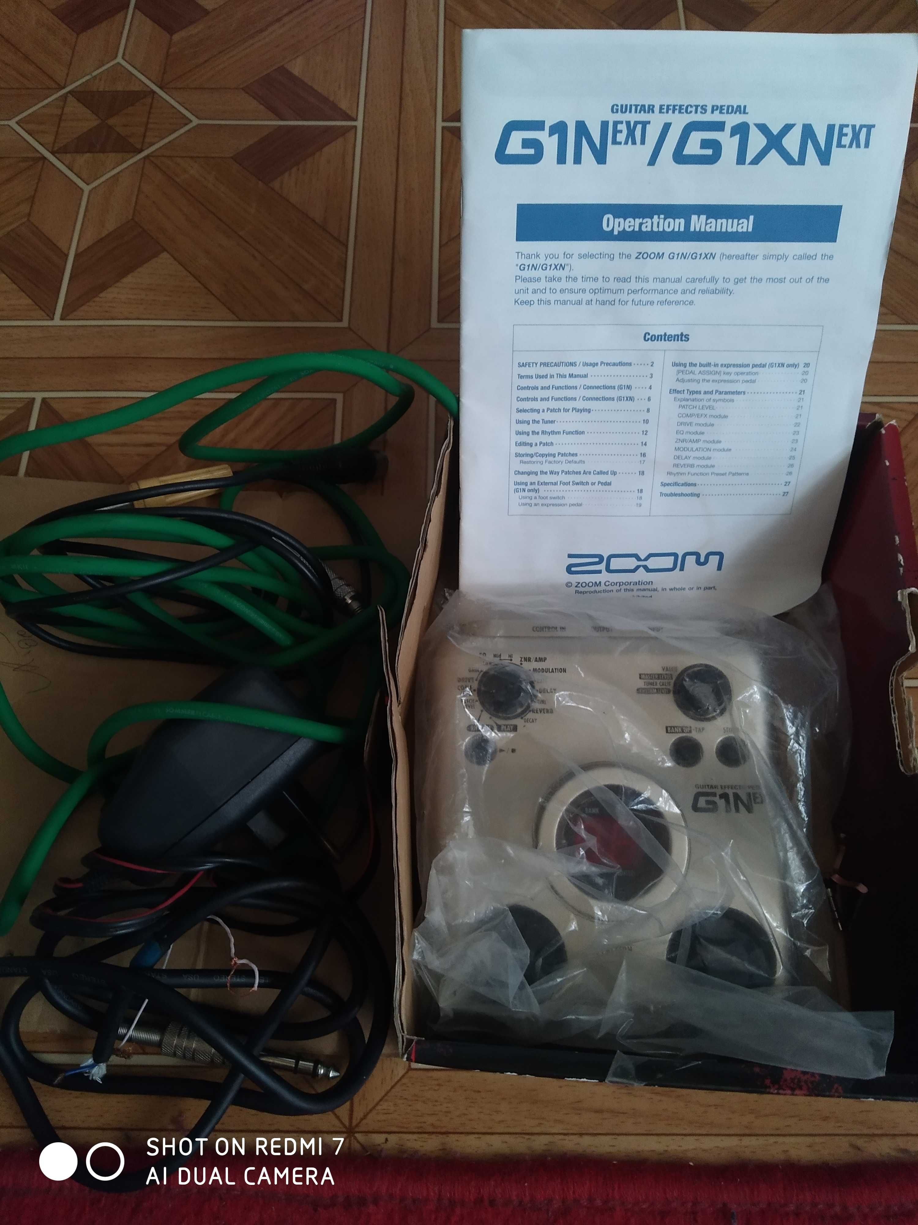 продам музыкальный процессор Zoom G1 N. 505ii.