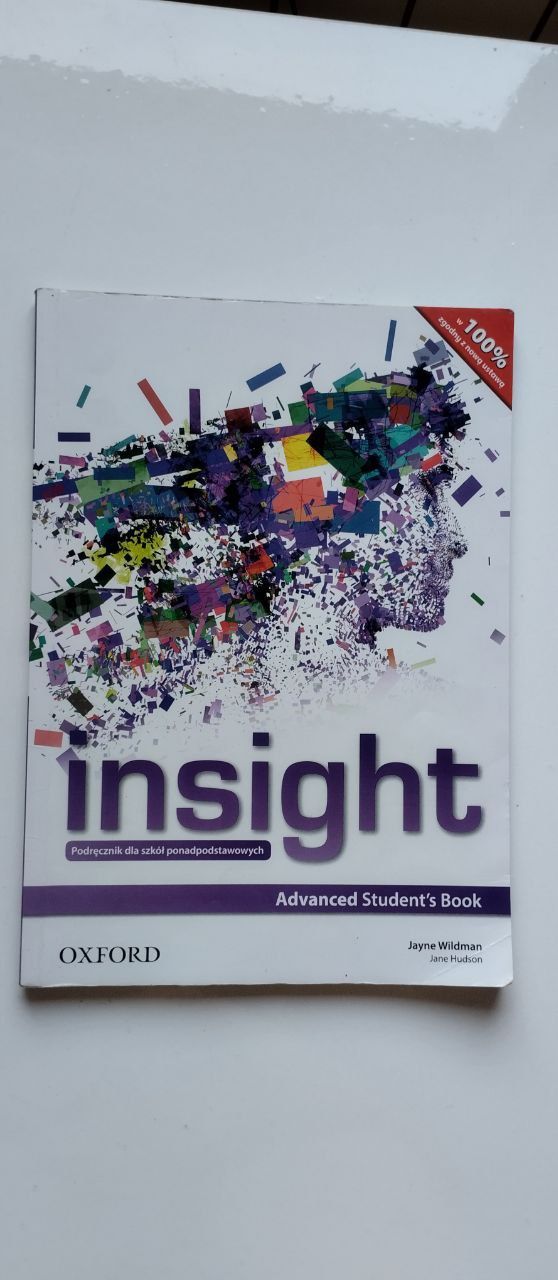 Insight advanced podręcznik+zeszyt+online practice