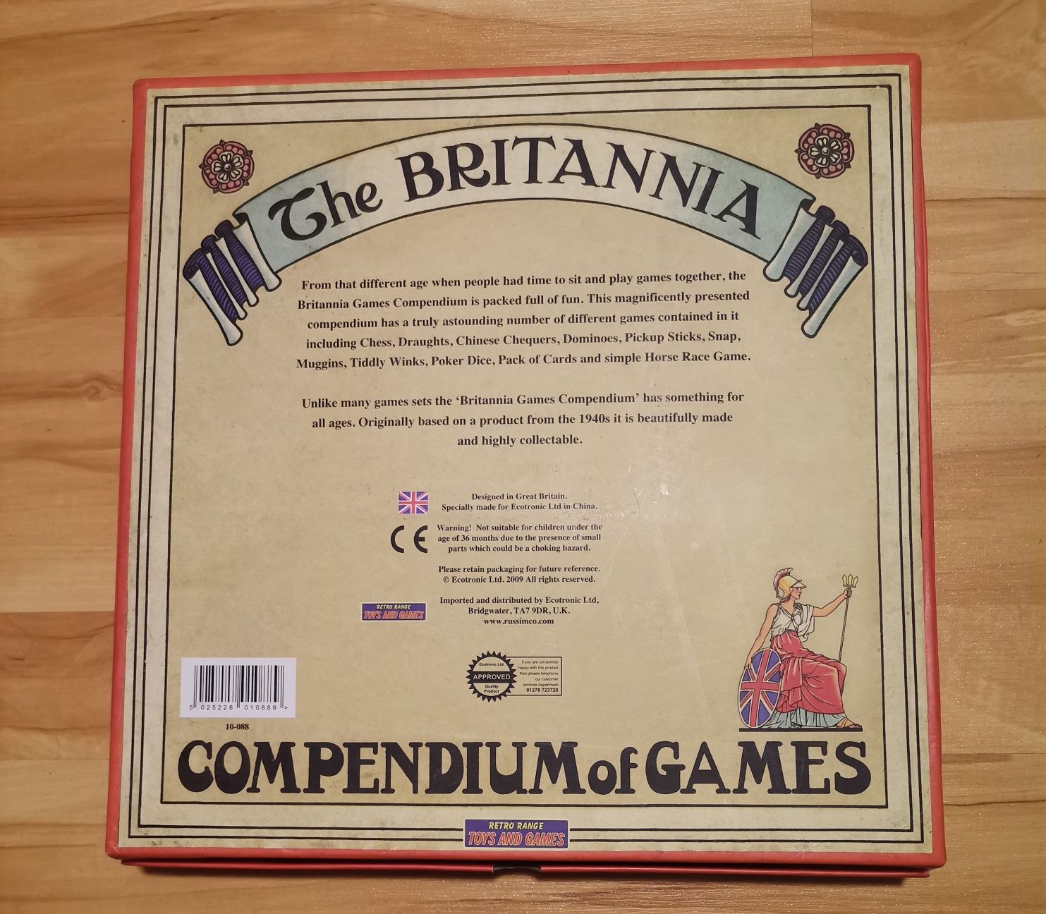 Zestaw gier The Britannia Compendium of Games