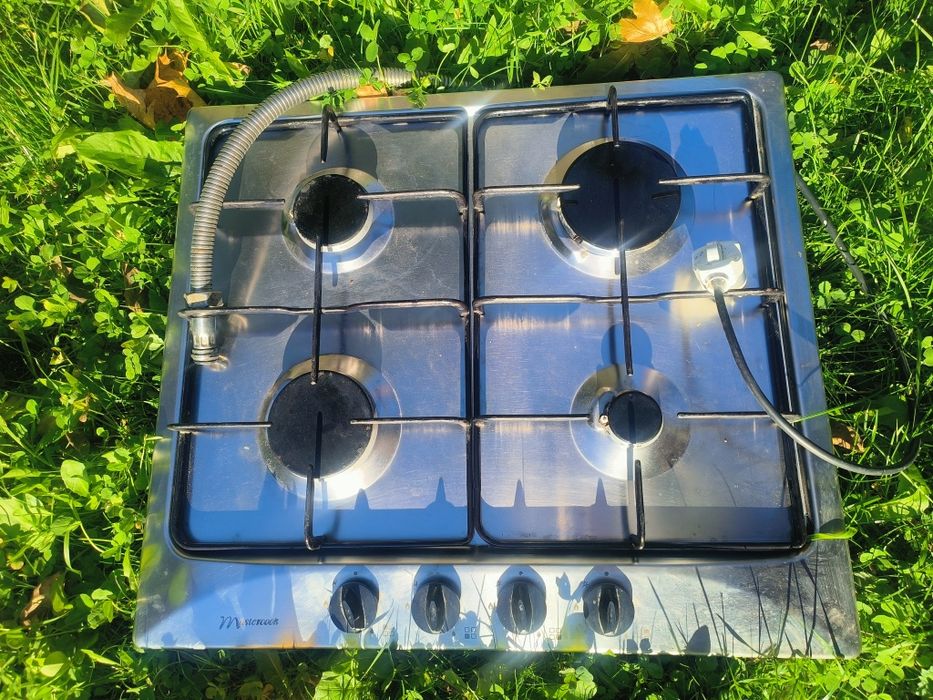 Kuchenka gazowa 4 palnikowa płyta gazowa