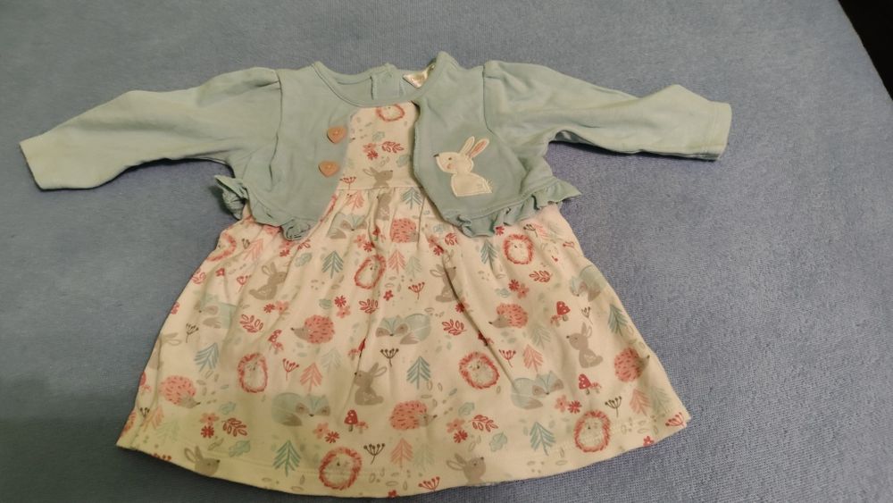 6 sukienek rozmiar 62