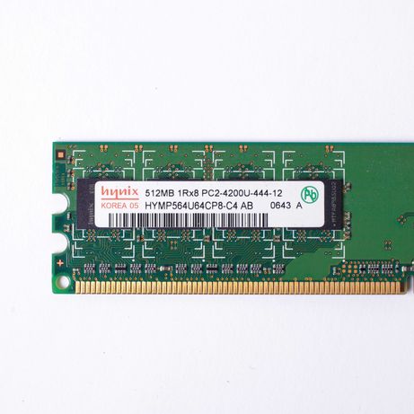 ОЗУ DDR2 Hynix 1Gb (2 планки по 512mb)