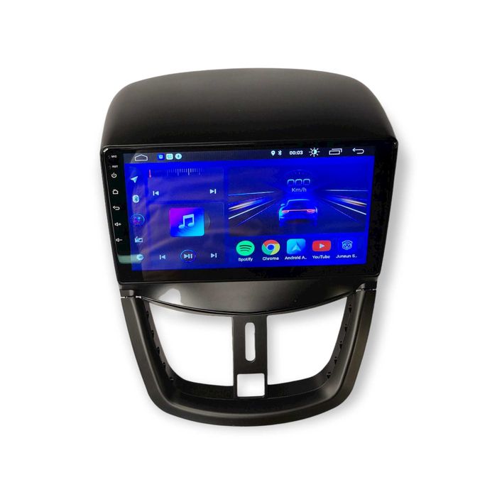 Radio 2 DIN Android para Peugeot 207 - Carplay - Novo Garantia