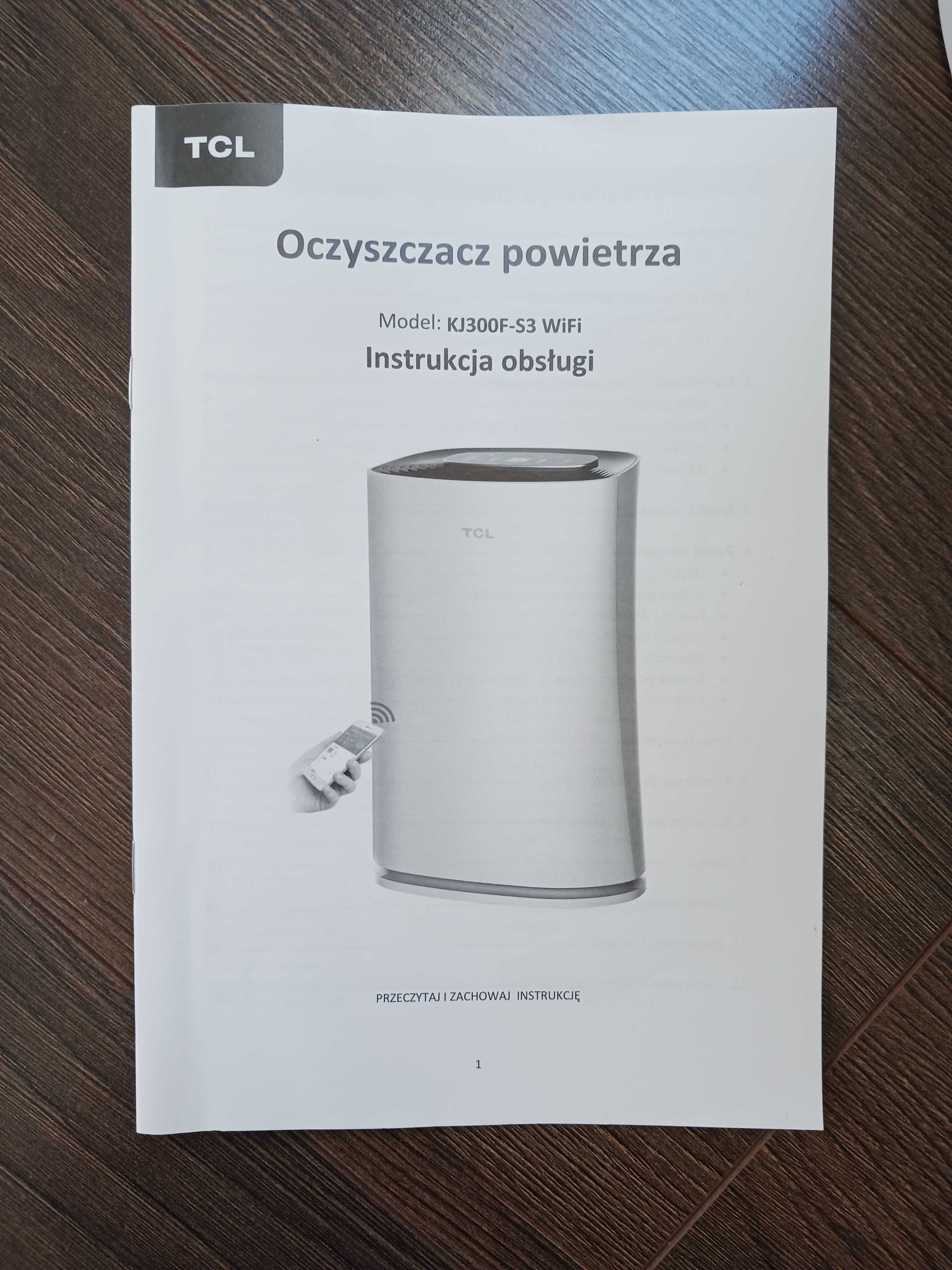 Oczyszczacz powietrza TCL KJ300F-S3