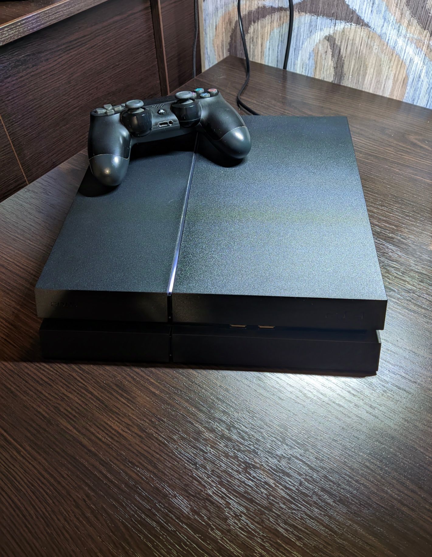 PS4 Fat 1 tb, диски, дуалшок 4