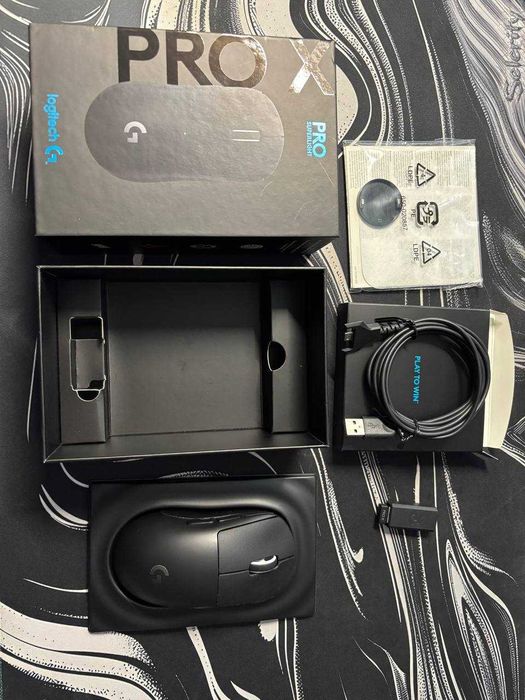 Миша Logitech G Pro X Superlight Wireless Black