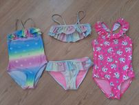 Trzy Strój kąpielowy 110/116 H&M