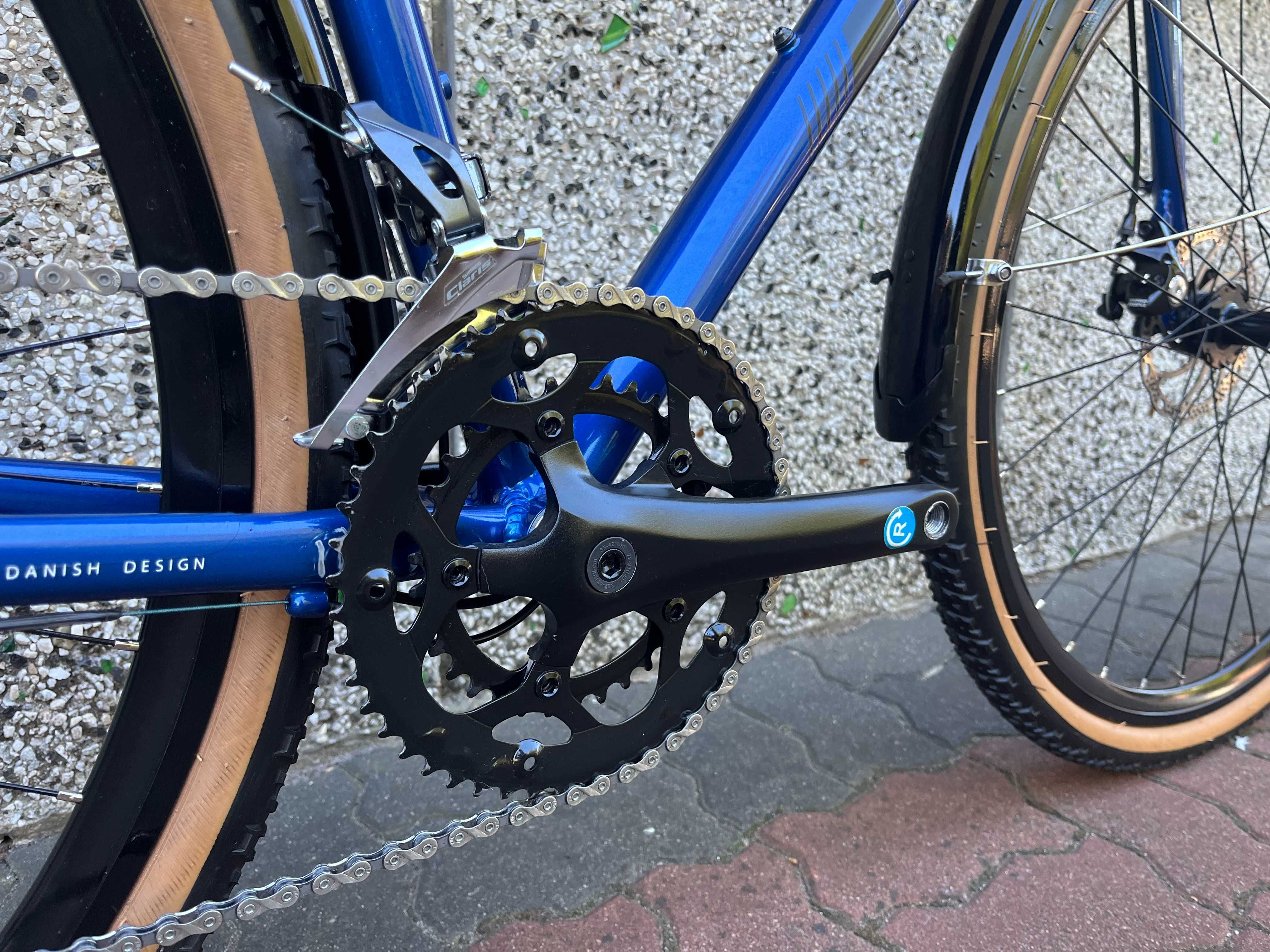 Jak nowy gravel MUSTANG | SHIMANO CLARIS | TARCZE | 28" | 58CM!