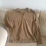 Blusa homem XL cor creme