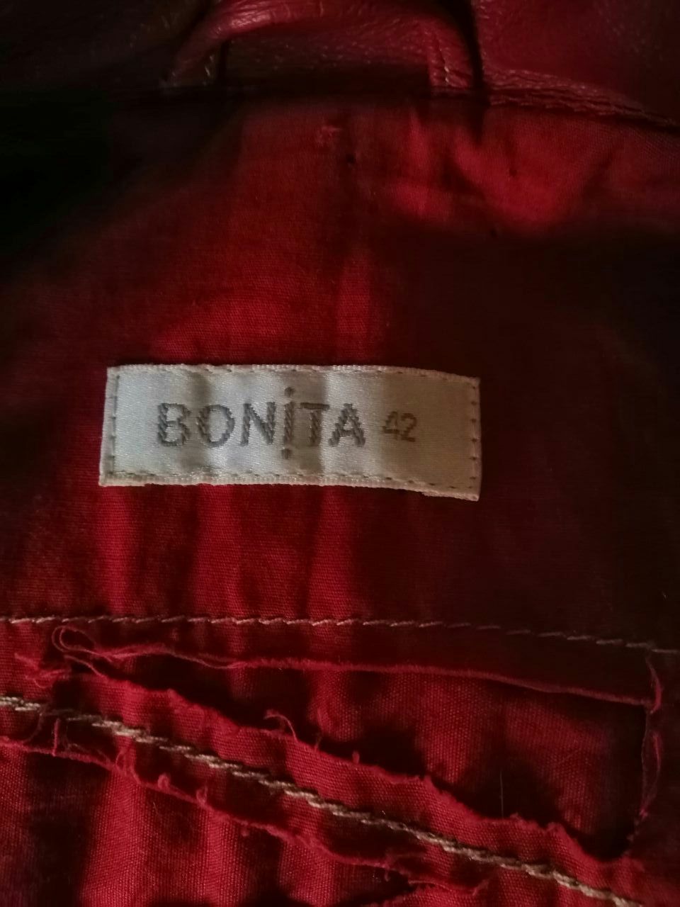 Продам женская кожаная  куртка, пиджак немец.бренда Bonita