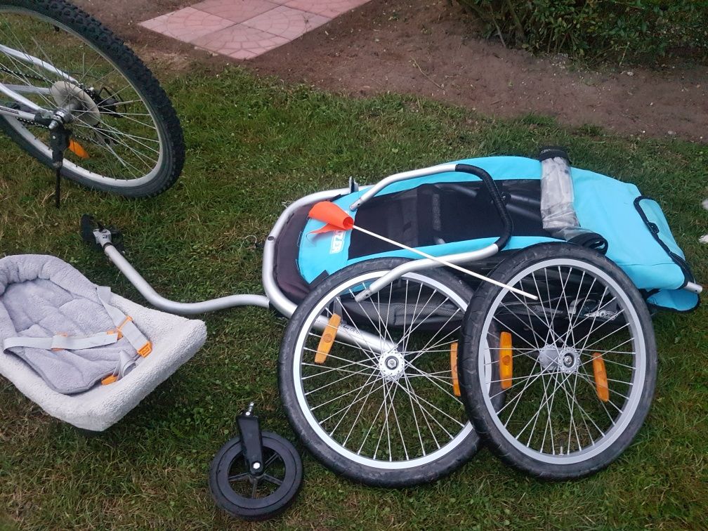 Croozer kid 1 przyczepka rowerowa wózek Riksza