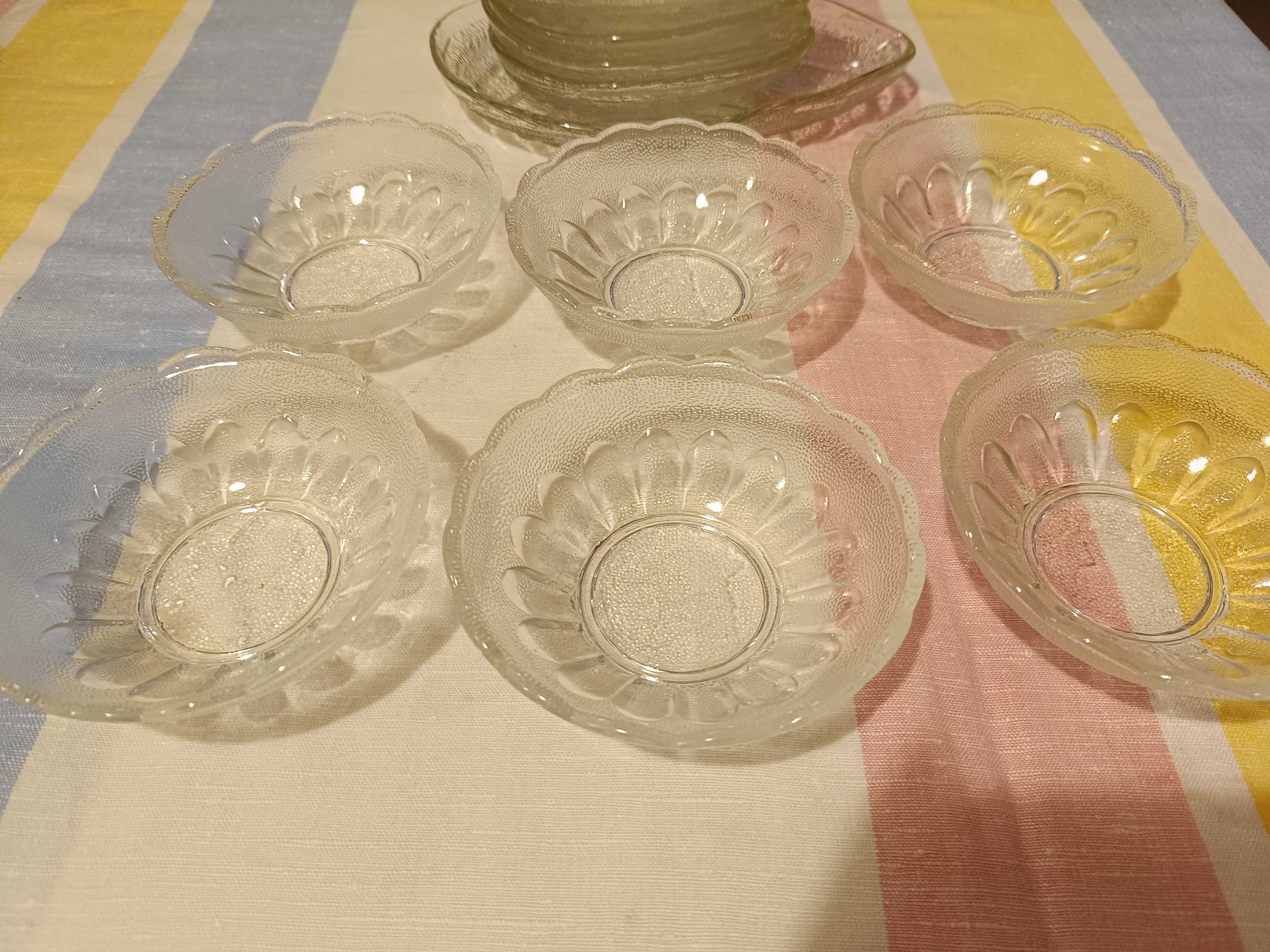 Talerzyki Cora, Drost, Ząbkowice PRL polski design, 6 sztuk