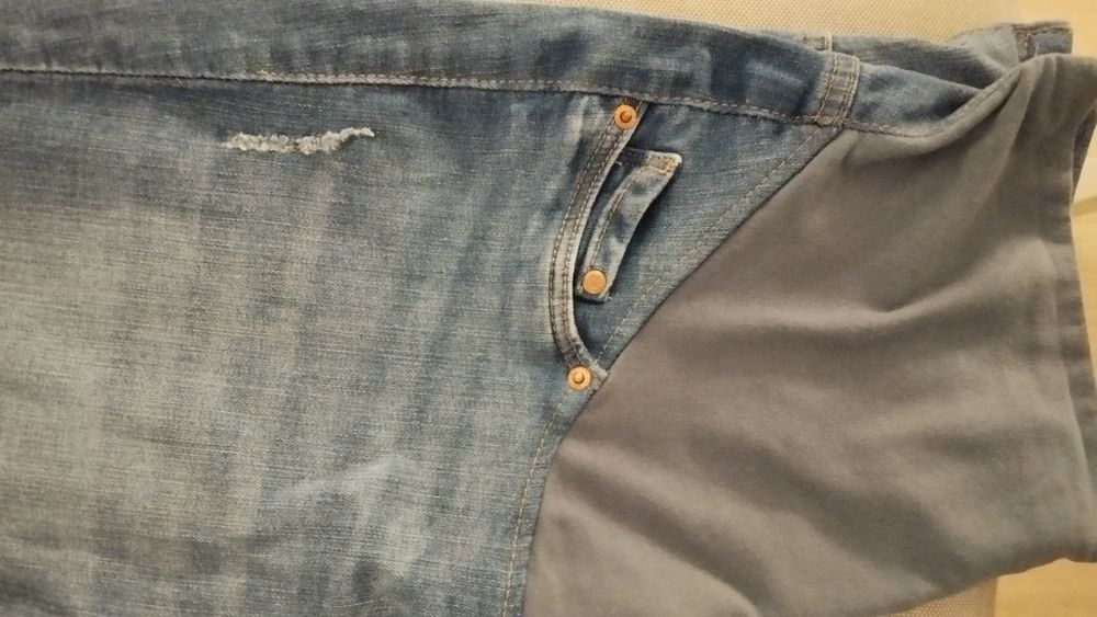 Ciążowe Jeansy H&M MAMA ciążowe rozm. M