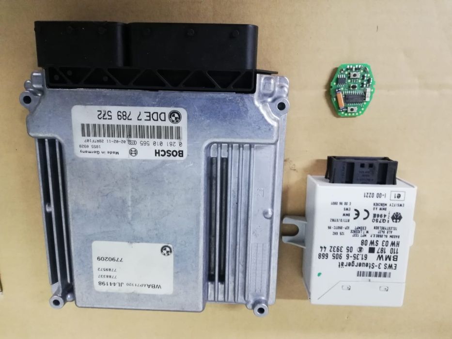 Sterownik silnika DDE EWS kluczyk do BMW E46 2,0d 150KM