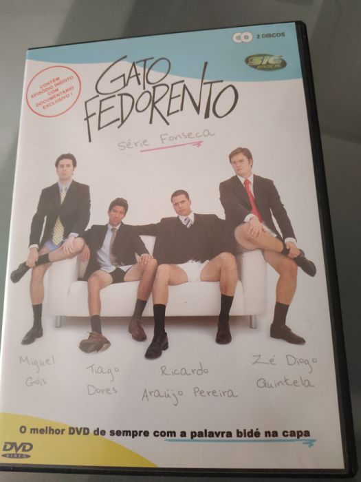 DVD "Gato Fedorento - Série Fonseca"