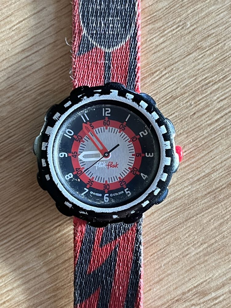 Zegarek dziecięcy Flik Flak Biker Swiss swatch
