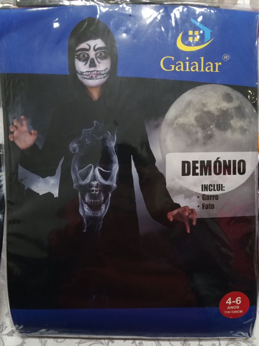 Fato Halloween demónio