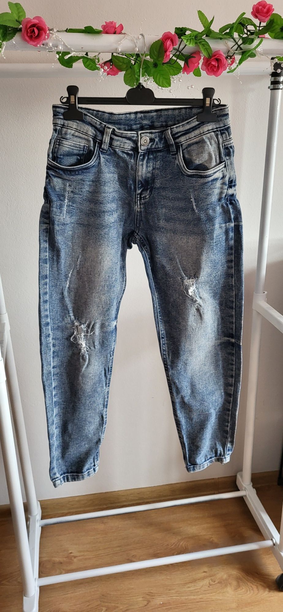 Spodnie jeansy chłopięce Reporter Young 158/164