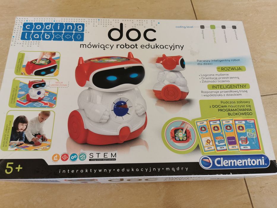 Clementoni lab. Robot edukacyjny. Programowanie