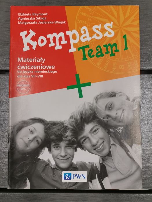 Kompass Team 1 zeszyt ćwiczeń jęz. niemiecki PWN