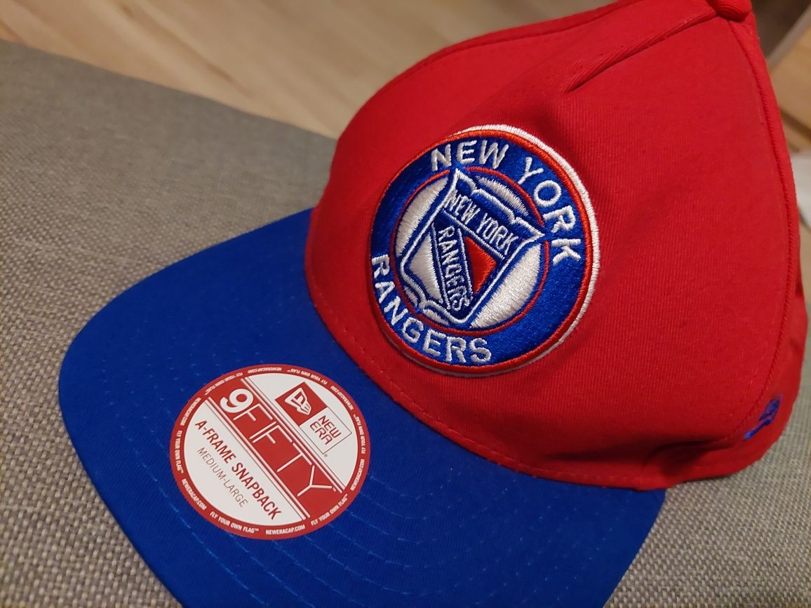 New Era czapeczka z daszkiem New York Rangers czapka nhl