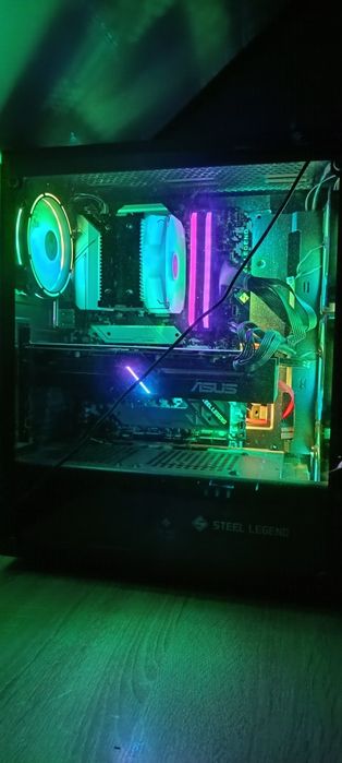 Komputer gamingowy do gier intel i3 10100f gen rx5600xt 16gb ram ddr4