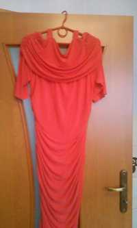 sukienka różowa xl