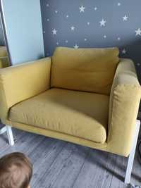 Fotel Ikea żółty