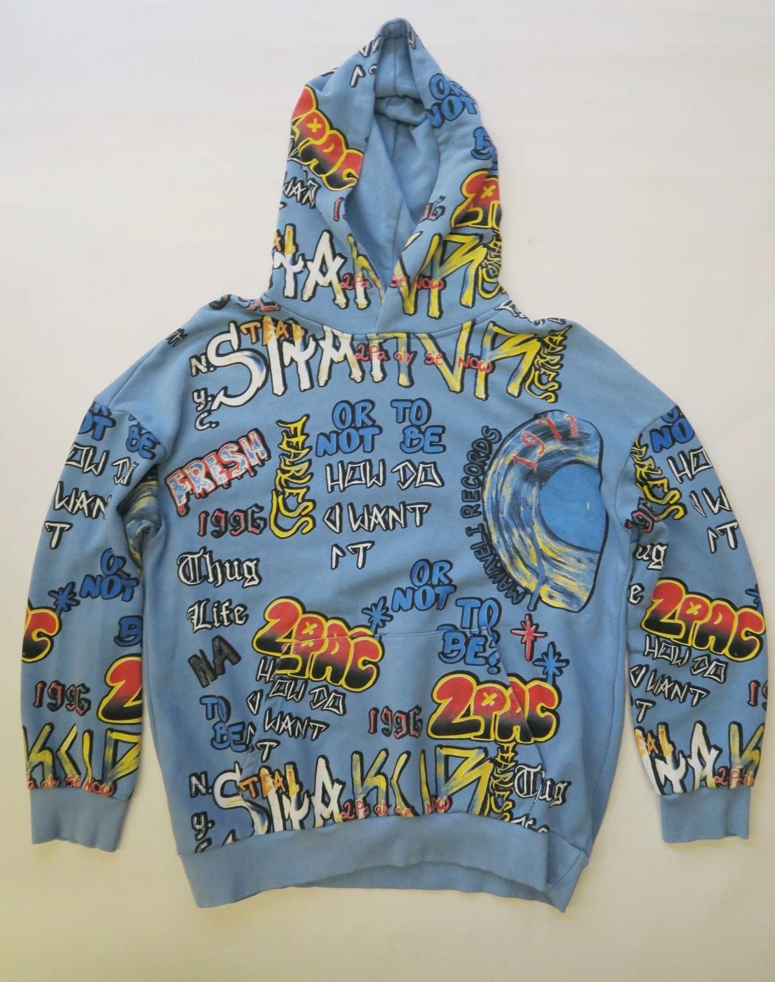 2Pac Shakur bluza hoodie full print M/L