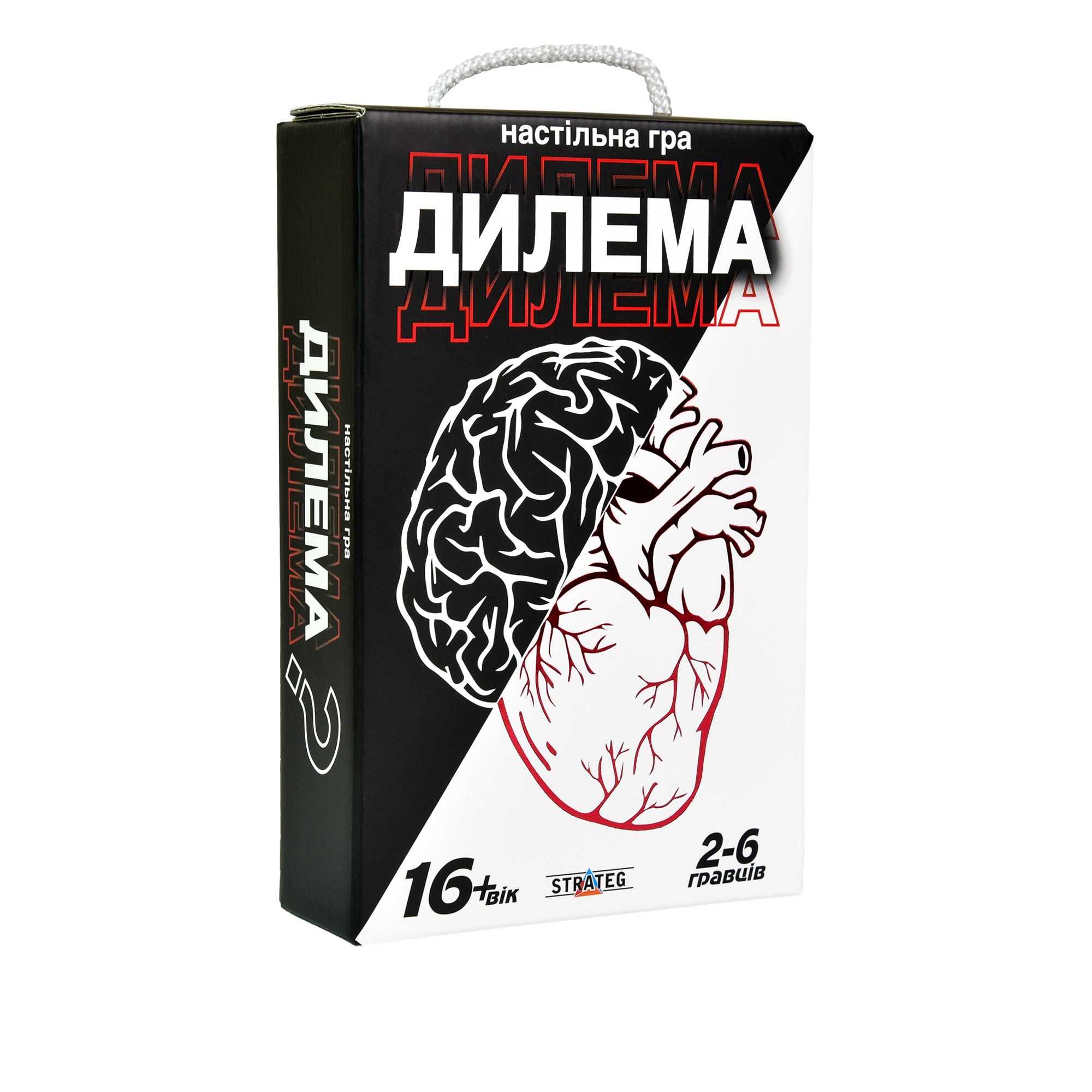 Карткова гра Strateg Дилема 16+ (Укр) (30397)